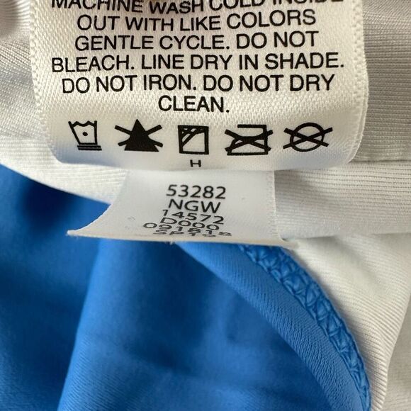 Hanna Andersson Sunblock Butterfly Art One Piece swimsuit size 5 pilling - Picture 6 of 8